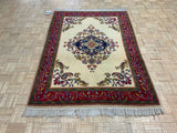 SEMI-ANTIQUE 4ft. x 6ft. TRADITIONAL QUOM - David Tiftickjian & Sons