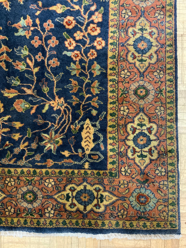 SEMI-ANTIQUE 4ft. x 6ft. TRADITIONAL SAROUK - David Tiftickjian & Sons