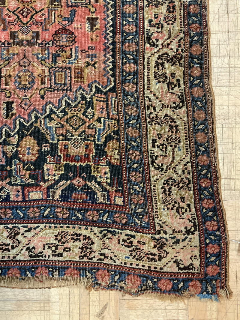 SEMI-ANTIQUE 4ft. x 6ft. TRANSITIONAL BIDJAR - David Tiftickjian & Sons