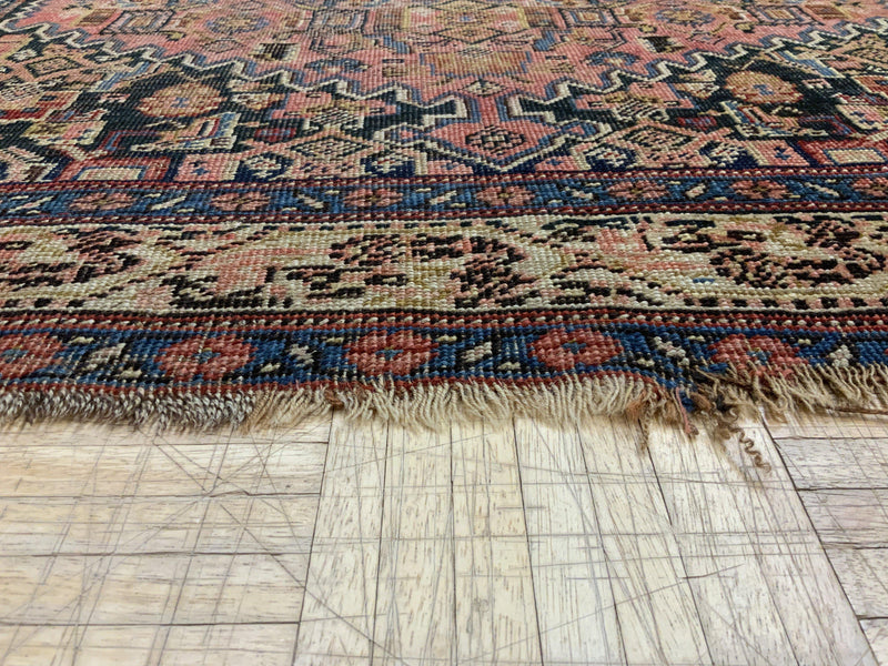 SEMI-ANTIQUE 4ft. x 6ft. TRANSITIONAL BIDJAR - David Tiftickjian & Sons
