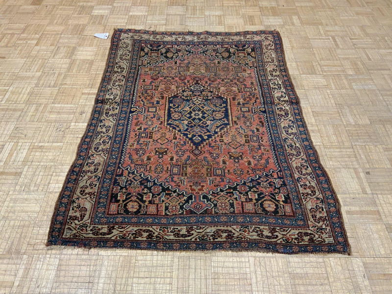 SEMI-ANTIQUE 4ft. x 6ft. TRANSITIONAL BIDJAR - David Tiftickjian & Sons
