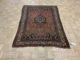 SEMI-ANTIQUE 4ft. x 6ft. TRANSITIONAL BIDJAR - David Tiftickjian & Sons