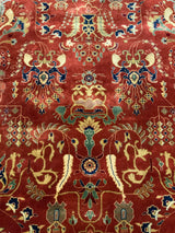 SEMI-ANTIQUE 4ft. x 6ft. TRANSITIONAL SAROUK - David Tiftickjian & Sons