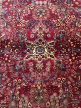 SEMI-ANTIQUE 4ft. x 7ft. TRADITIONAL SAROUK - David Tiftickjian & Sons