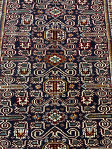 SEMI-ANTIQUE 4ft. x 7ft. TRANSITIONAL KAZAK - David Tiftickjian & Sons