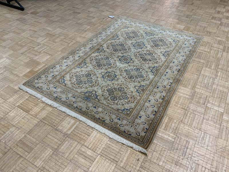SEMI-ANTIQUE 5ft. x 7ft. TRADITIONAL KASHAN - David Tiftickjian & Sons