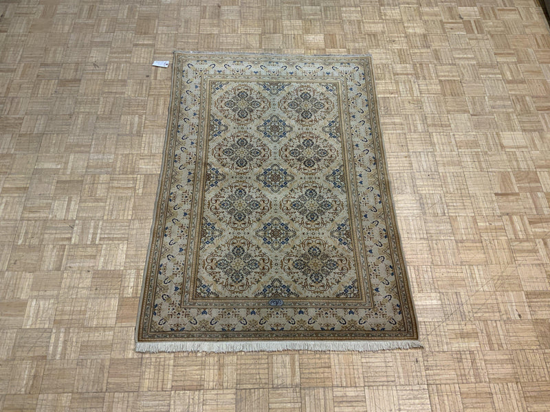 SEMI-ANTIQUE 5ft. x 7ft. TRADITIONAL KASHAN - David Tiftickjian & Sons