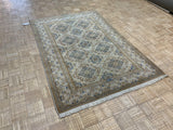 SEMI-ANTIQUE 5ft. x 7ft. TRADITIONAL KASHAN - David Tiftickjian & Sons
