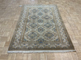 SEMI-ANTIQUE 5ft. x 7ft. TRADITIONAL KASHAN - David Tiftickjian & Sons