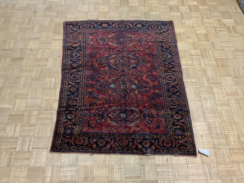 SEMI-ANTIQUE 5ft. x 7ft. TRADITIONAL LILIHAN - David Tiftickjian & Sons
