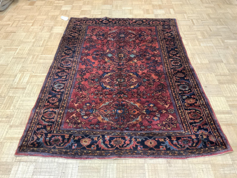 SEMI-ANTIQUE 5ft. x 7ft. TRADITIONAL LILIHAN - David Tiftickjian & Sons