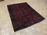 SEMI-ANTIQUE 5ft. x 7ft. TRADITIONAL LILIHAN - David Tiftickjian & Sons