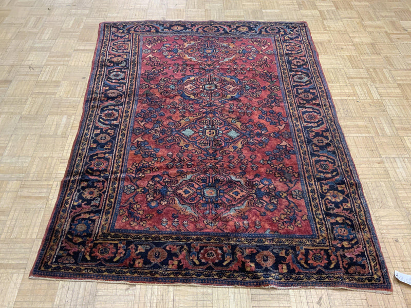 SEMI-ANTIQUE 5ft. x 7ft. TRADITIONAL LILIHAN - David Tiftickjian & Sons
