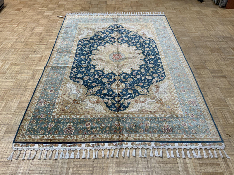 SEMI-ANTIQUE 5ft. x 8ft. TRADITIONAL TABRIZ - David Tiftickjian & Sons