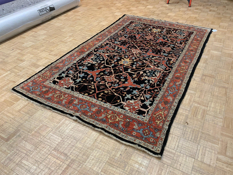 SEMI-ANTIQUE 6ft. x 10ft. TRANSITIONAL BIDJAR - David Tiftickjian & Sons