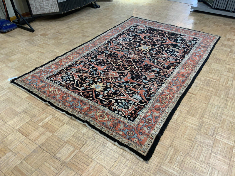 SEMI-ANTIQUE 6ft. x 10ft. TRANSITIONAL BIDJAR - David Tiftickjian & Sons