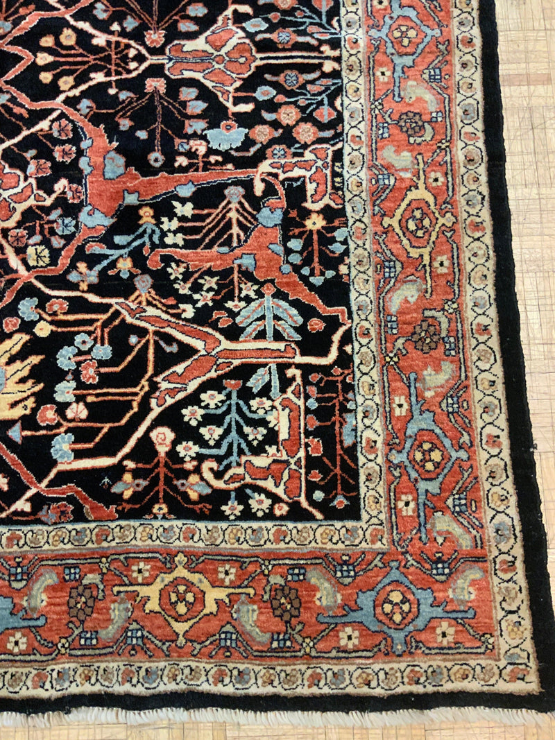 SEMI-ANTIQUE 6ft. x 10ft. TRANSITIONAL BIDJAR - David Tiftickjian & Sons