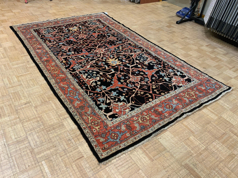 SEMI-ANTIQUE 6ft. x 10ft. TRANSITIONAL BIDJAR - David Tiftickjian & Sons
