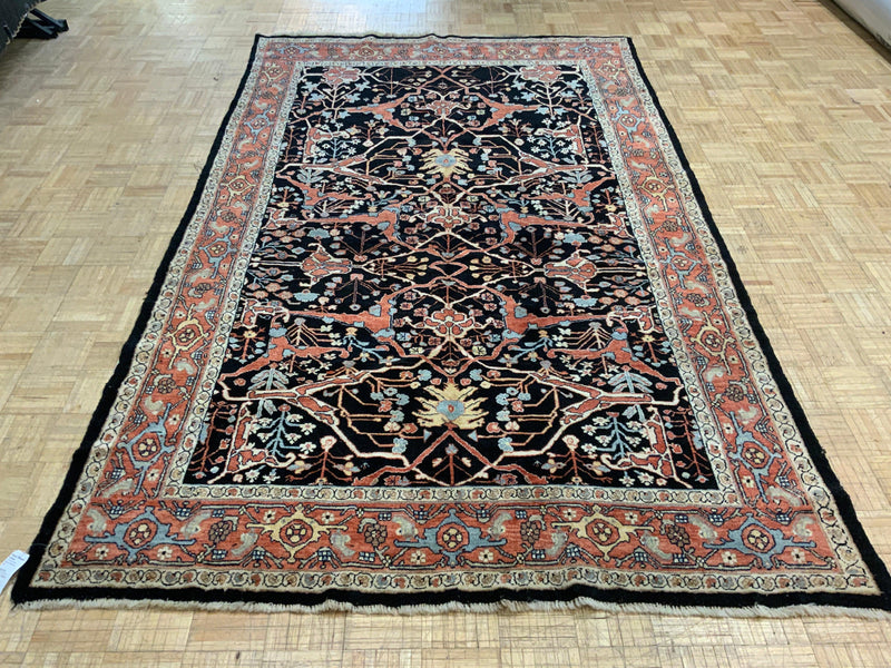 SEMI-ANTIQUE 6ft. x 10ft. TRANSITIONAL BIDJAR - David Tiftickjian & Sons