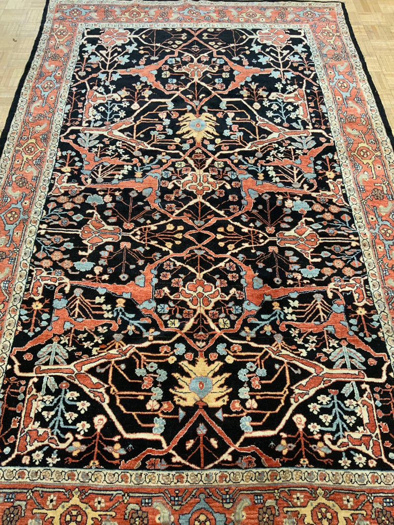 SEMI-ANTIQUE 6ft. x 10ft. TRANSITIONAL BIDJAR - David Tiftickjian & Sons
