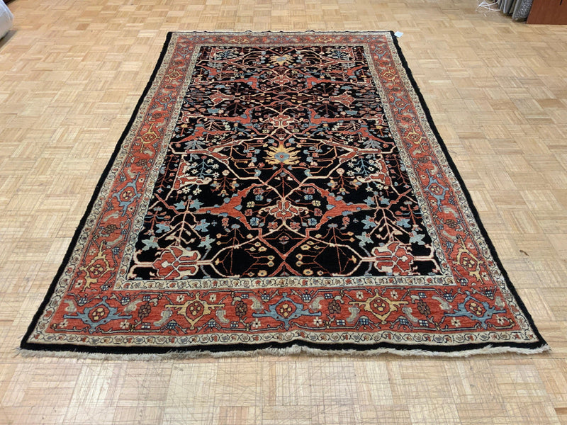 SEMI-ANTIQUE 6ft. x 10ft. TRANSITIONAL BIDJAR - David Tiftickjian & Sons