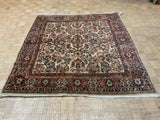 SEMI-ANTIQUE 6ft. x 7ft. TRADITIONAL SAROUK - David Tiftickjian & Sons