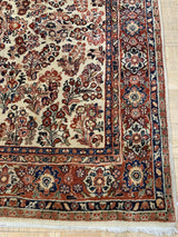 SEMI-ANTIQUE 6ft. x 7ft. TRADITIONAL SAROUK - David Tiftickjian & Sons