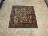 SEMI-ANTIQUE 6ft. x 7ft. TRADITIONAL SAROUK - David Tiftickjian & Sons