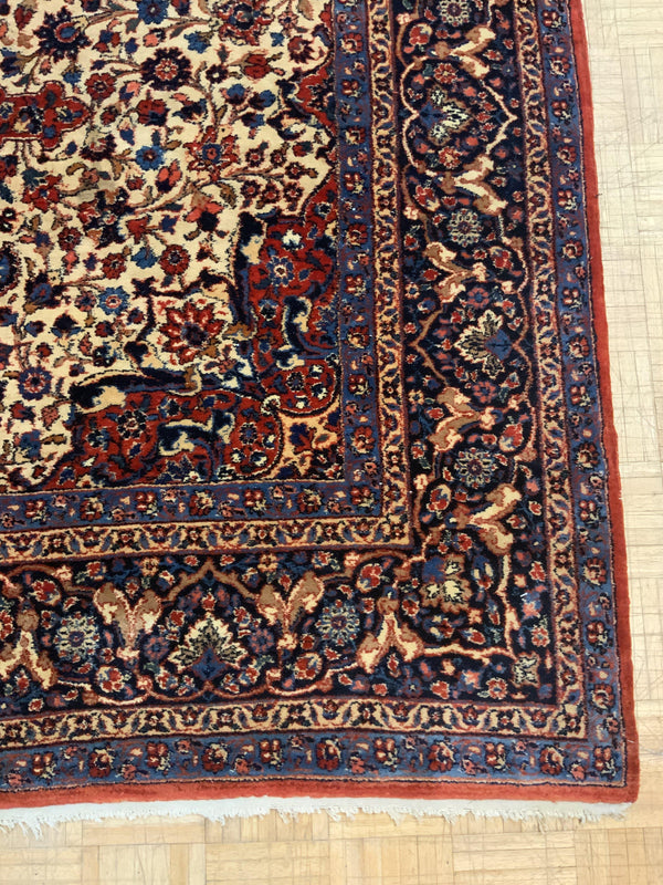 SEMI-ANTIQUE 6ft. x 9ft. TRADITIONAL KASHAN - David Tiftickjian & Sons