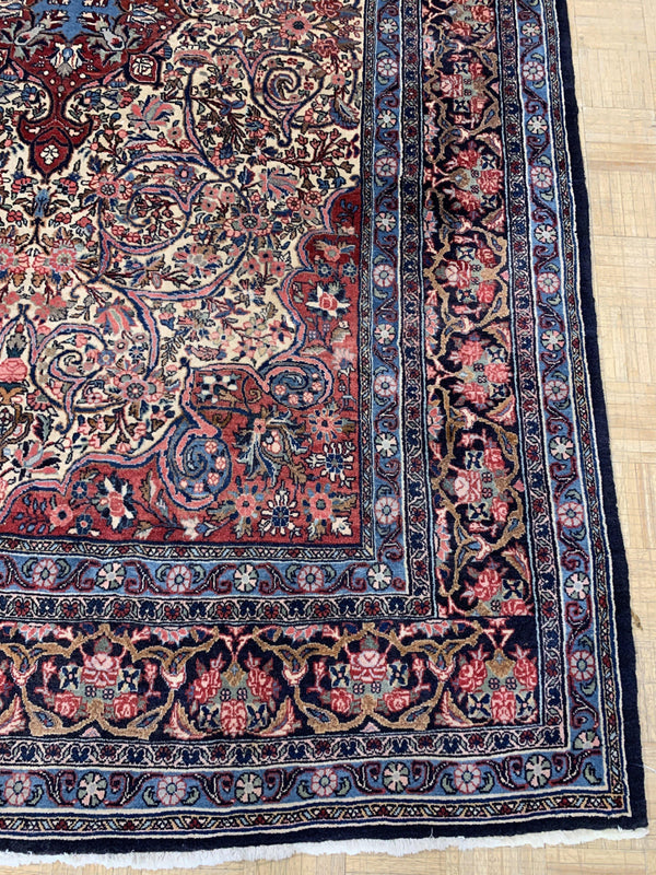 SEMI-ANTIQUE 7ft. x 10ft. TRADITIONAL BIDJAR - David Tiftickjian & Sons