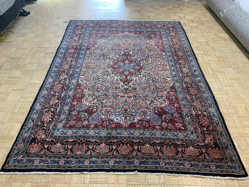 SEMI-ANTIQUE 7ft. x 10ft. TRADITIONAL BIDJAR - David Tiftickjian & Sons
