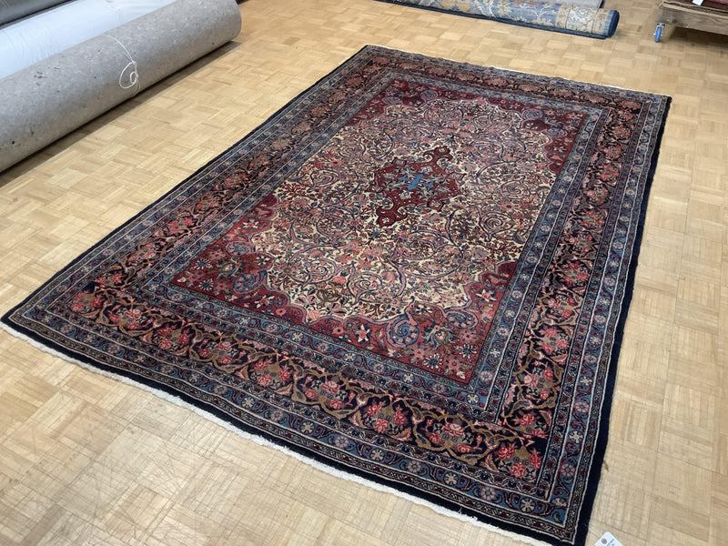 SEMI-ANTIQUE 7ft. x 10ft. TRADITIONAL BIDJAR - David Tiftickjian & Sons