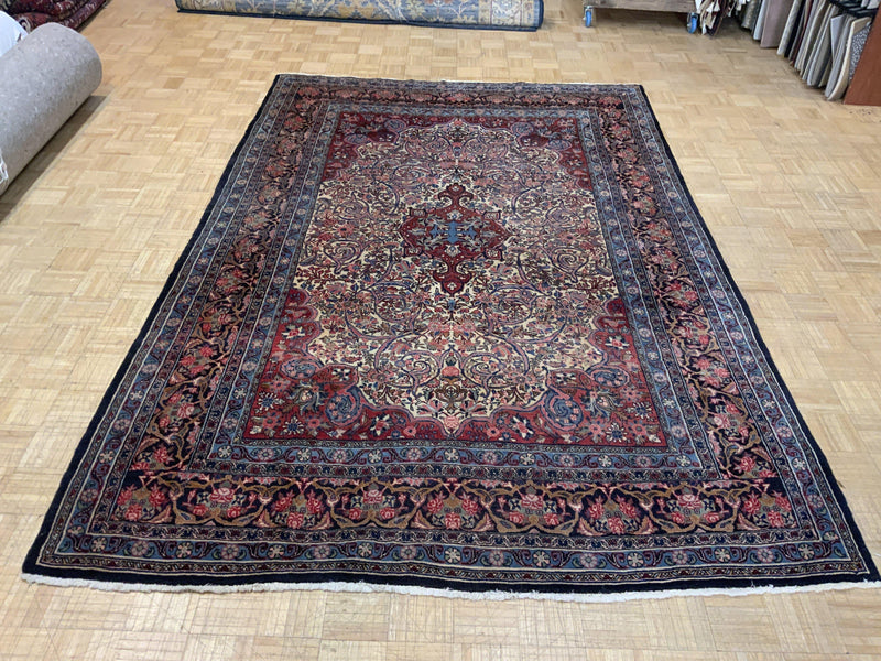 SEMI-ANTIQUE 7ft. x 10ft. TRADITIONAL BIDJAR - David Tiftickjian & Sons