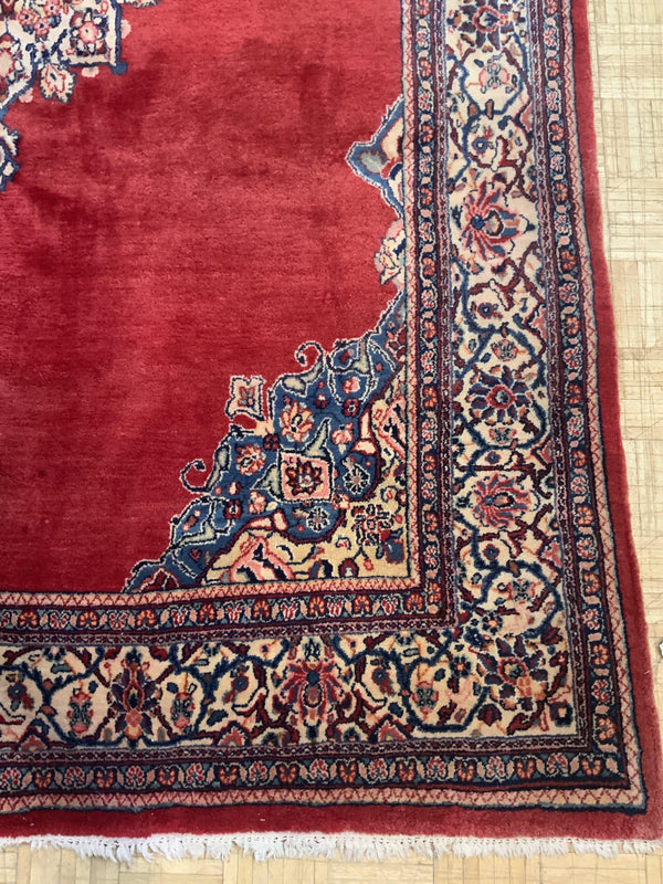 SEMI-ANTIQUE 7ft. x 10ft. TRADITIONAL SAROUK - David Tiftickjian & Sons