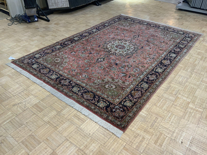 SEMI-ANTIQUE 7ft. x 10ft. TRADITIONAL TABRIZ - David Tiftickjian & Sons