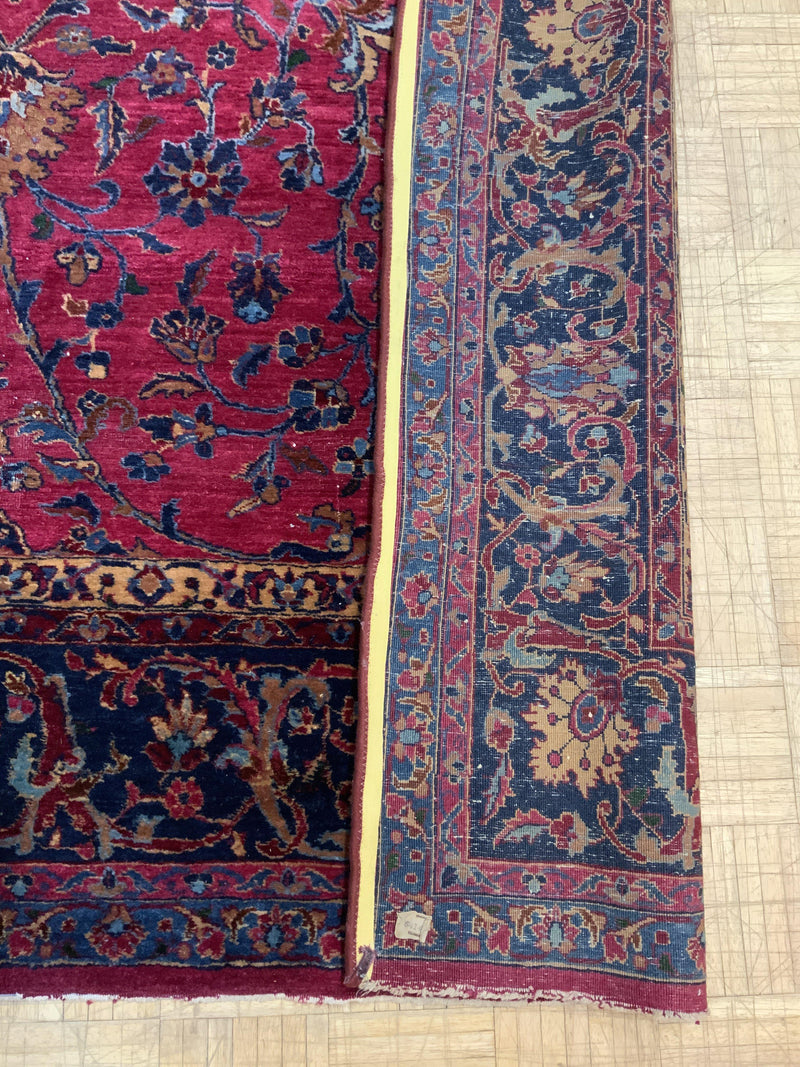 SEMI-ANTIQUE 7ft. x 11ft. TRADITIONAL SAROUK - David Tiftickjian & Sons