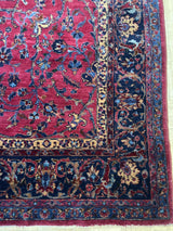 SEMI-ANTIQUE 7ft. x 11ft. TRADITIONAL SAROUK - David Tiftickjian & Sons