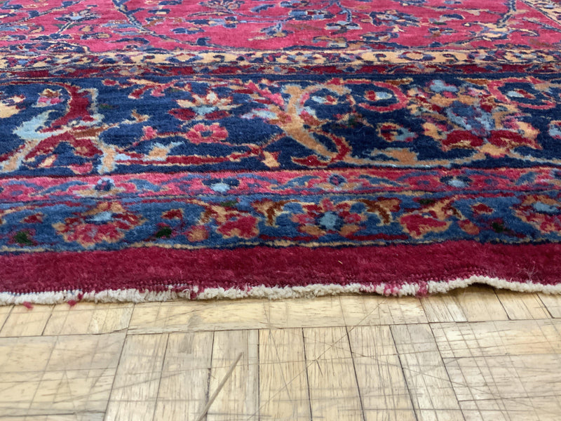 SEMI-ANTIQUE 7ft. x 11ft. TRADITIONAL SAROUK - David Tiftickjian & Sons