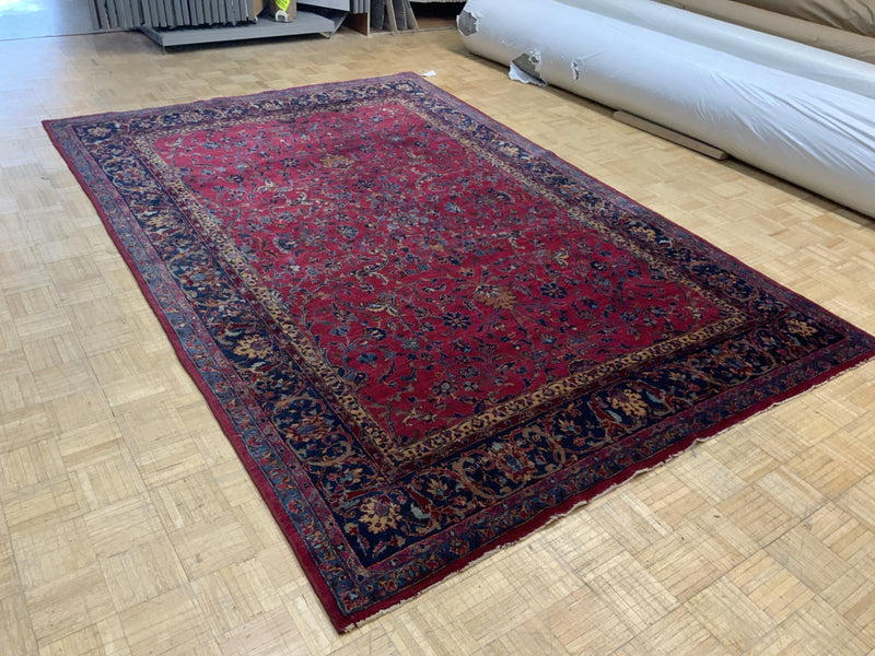 SEMI-ANTIQUE 7ft. x 11ft. TRADITIONAL SAROUK - David Tiftickjian & Sons