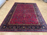 SEMI-ANTIQUE 7ft. x 11ft. TRADITIONAL SAROUK - David Tiftickjian & Sons