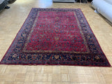 SEMI-ANTIQUE 7ft. x 11ft. TRADITIONAL SAROUK - David Tiftickjian & Sons