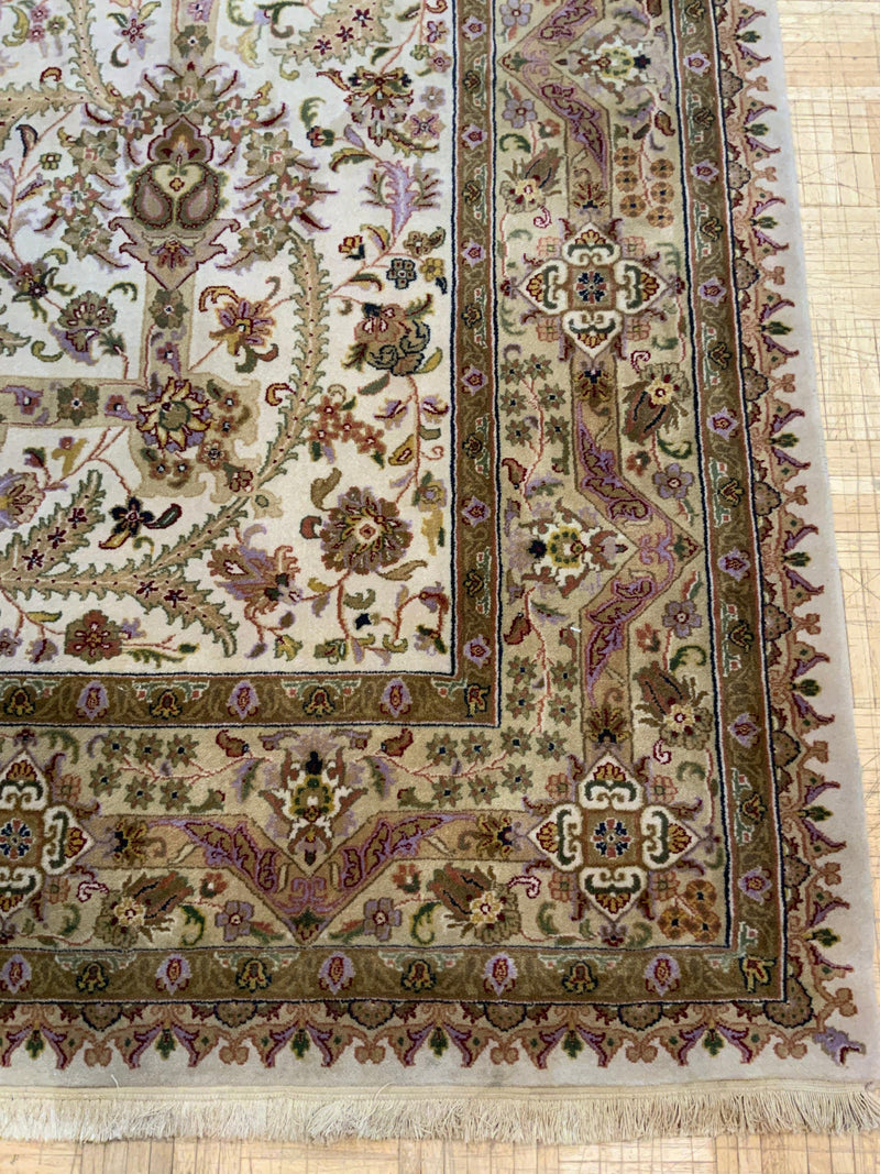 SEMI-ANTIQUE 8ft. x 10ft. TRADITIONAL TABRIZ - David Tiftickjian & Sons