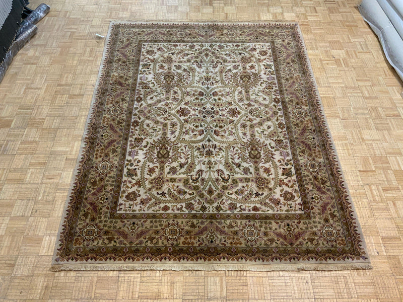 SEMI-ANTIQUE 8ft. x 10ft. TRADITIONAL TABRIZ - David Tiftickjian & Sons