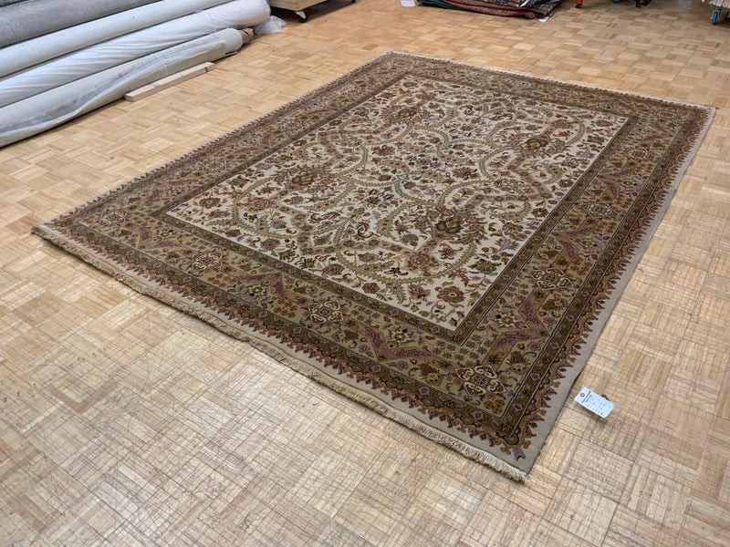 SEMI-ANTIQUE 8ft. x 10ft. TRADITIONAL TABRIZ - David Tiftickjian & Sons