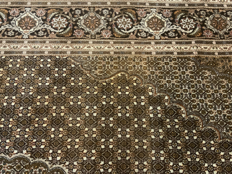 SEMI-ANTIQUE 8ft. x 11ft. TRADITIONAL TABRIZ - David Tiftickjian & Sons