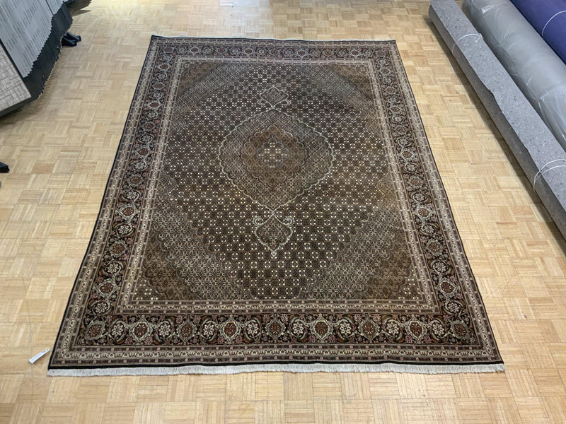 SEMI-ANTIQUE 8ft. x 11ft. TRADITIONAL TABRIZ - David Tiftickjian & Sons