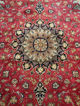 SEMI-ANTIQUE 8ft. x 12ft. TRADITIONAL TABRIZ - David Tiftickjian & Sons