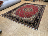 SEMI-ANTIQUE 8ft. x 12ft. TRADITIONAL TABRIZ - David Tiftickjian & Sons