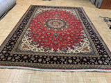 SEMI-ANTIQUE 8ft. x 12ft. TRADITIONAL TABRIZ - David Tiftickjian & Sons