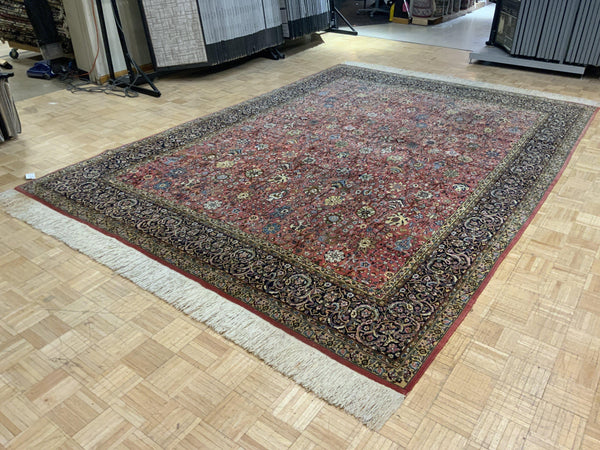 SEMI-ANTIQUE 9ft. x 13ft. TRADITIONAL TABRIZ - David Tiftickjian & Sons